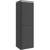 Lotus Boy Dolabı /Mat Siyah Astroid Ksfx Üst Tabla