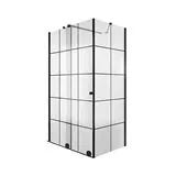 Hüppe xtensa 120x80cm Kayar Kapılı Duş Kabini-Siyah