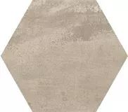 Hexagon Mat Krem 17,5x20 Yer/Duvar Karosu
