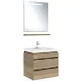 Idea 2.0 65cm Etajerli Lavabo Dolabı Seti/Pasific A