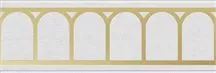 Artisan Gold Linen Mat 10X29,5 Tekstil Görünümlü Bordür