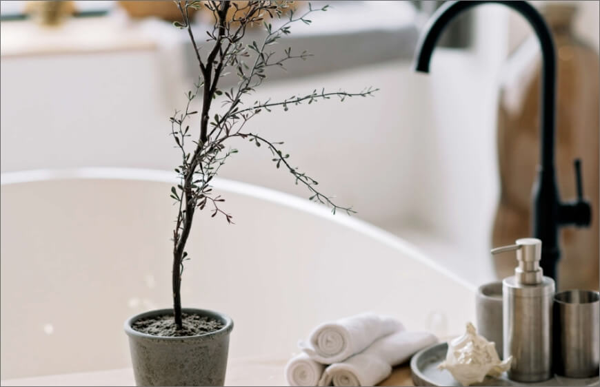 banyoda aromaterapi dogal ve bitkisel kisisel bakim urunleri