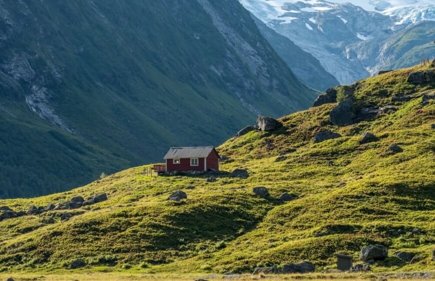 norvec vadisinde hiking yesil issiz alan 