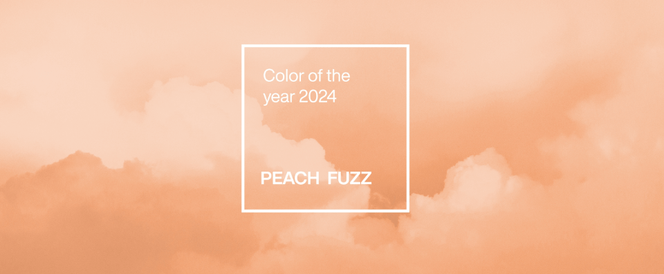 pantone 2024 yili rengi renk trendi seftali tuyu, peach fuzz, naif ve nese dolu renk secimi