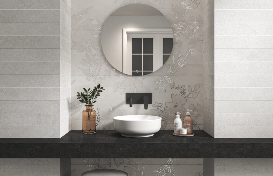 Kaleseramik cment white serisi banyo, isik alan banyo tasarimlari, banyoda 2026 tasarim ve dekorasyon trendleri