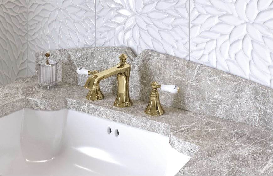 banyo lavabosunda pera ruhunu yansitan canakkale seramik anglosaxon neoklasik ve rustik armatur 